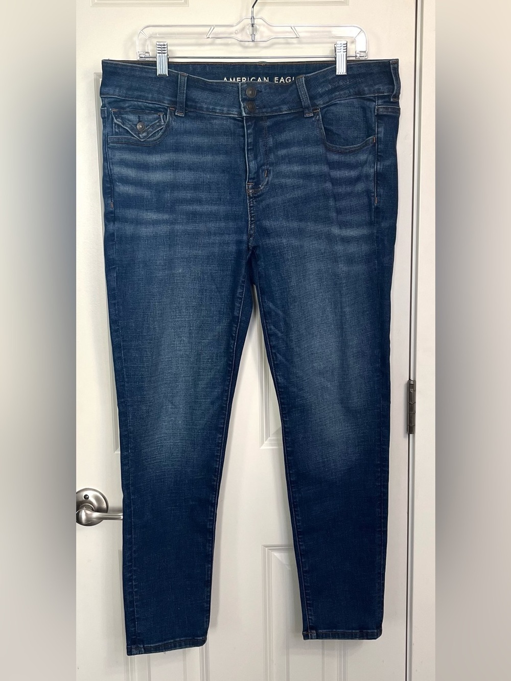 American Eagle Low-Rise Jeans with Envelope Button Pockets